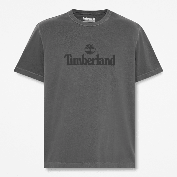 Men's South Cabot Garment Dye Short-Sleeve T-Shirt / Black Wash