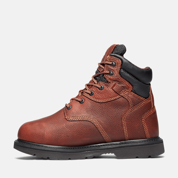 Men's Met Guard Steel Toe Work Boot / Brown