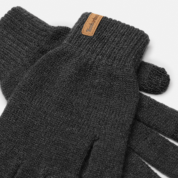 Men's Rib Knit Glove / Black