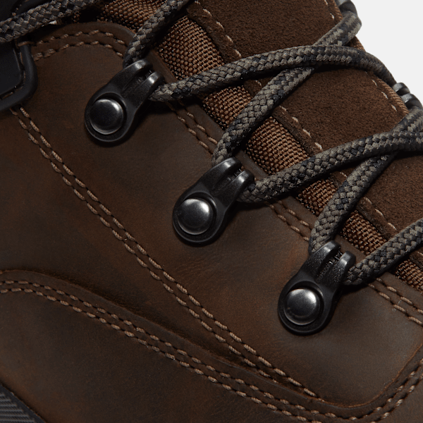Men's Timberland PRO® Euro Hiker XT Alloy-Toe Waterproof Mid Boot / Brown Full-Grain