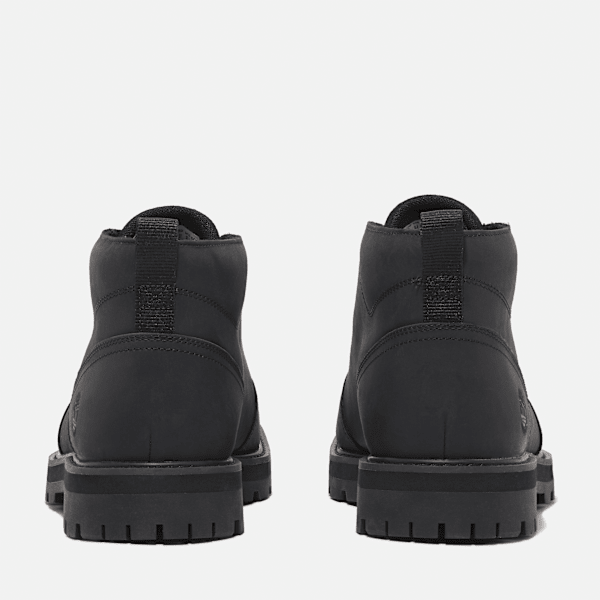 Men's Britton Road Waterproof Chukka Boot / Black Full-Grain