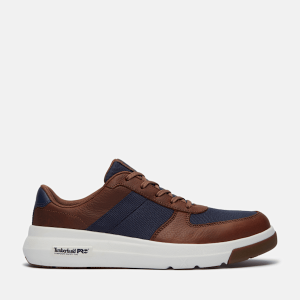 Men's Timberland PRO® Bridgeport Athletic Composite Toe Work Shoe / Brown