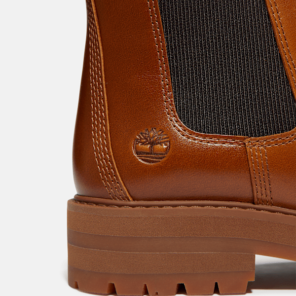 Women's Britton Drive Chelsea Boot / Medium Brown Full-Grain