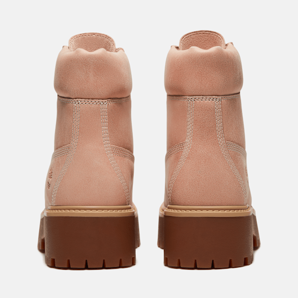 Women's Stone Street Platform 6-Inch Boot / Light Pink Full-Grain