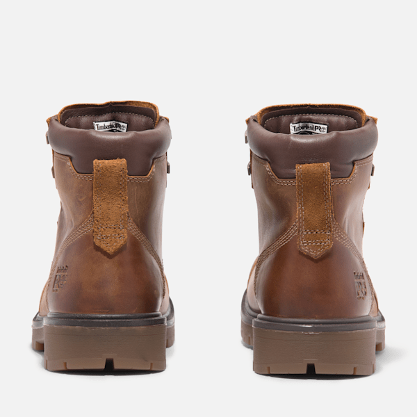 Men's Timberland PRO® Whitman 6" Soft Toe Work Boot / Medium Brown Full-Grain