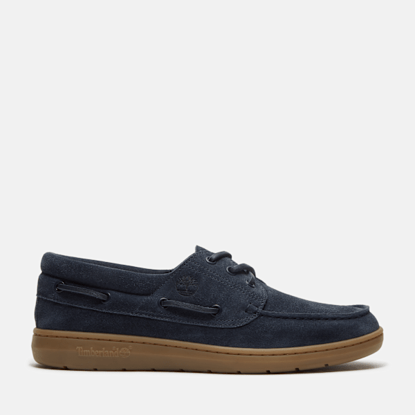 Men's Timberland® Portofino Pier Boat Shoe / Navy Suede