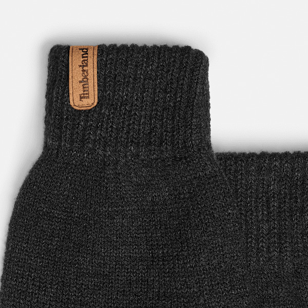 Men's Rib Knit Glove / Black