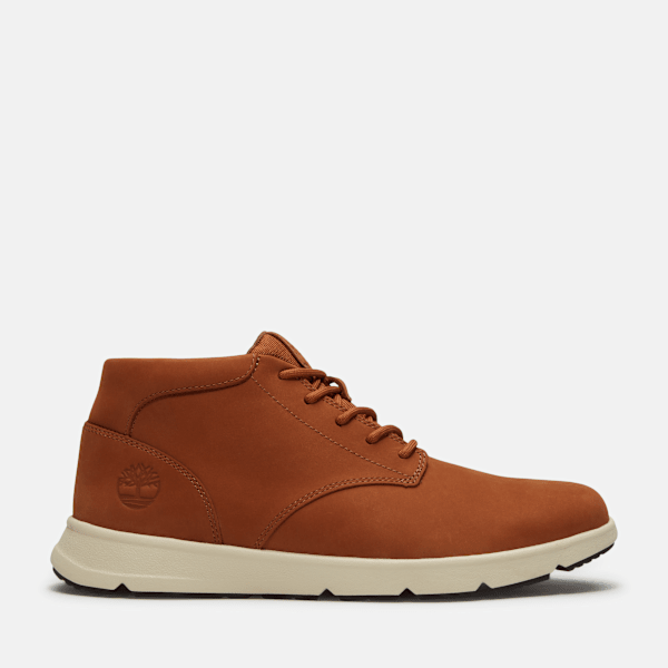 Men's Parker Street Low Sneaker / Rust Nubuck