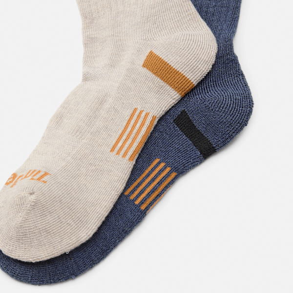 Richford 2-Pack Half Cushion Crew Sock / Oatmeal Heather