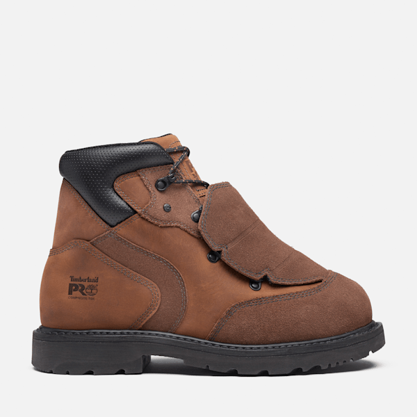 Men’s TimberlandPRO® 6" Ambridge Composite Toe Work Boot / Brown Full-Grain