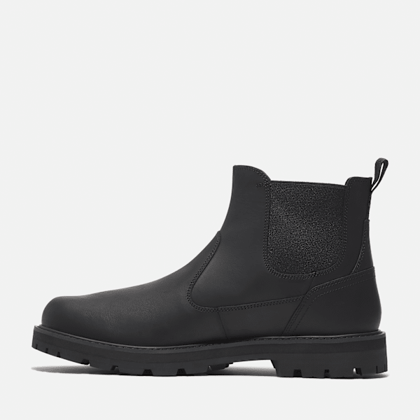 Men's Britton Road Chelsea Boot / Black Full-Grain