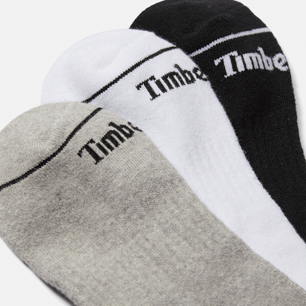 Bowden 3-Pack Full Cushion No-Show Sock / Multicolor