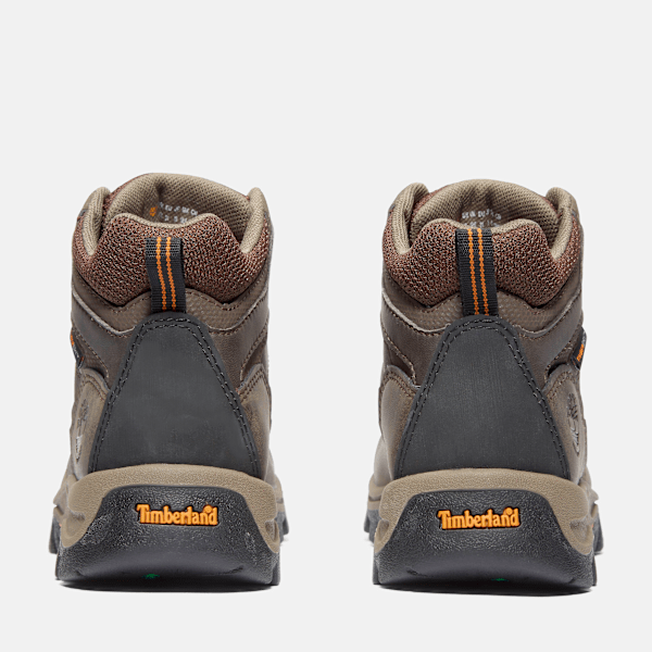 Junior Mt. Maddsen Mid Waterproof Hiking Boot / Dark Brown