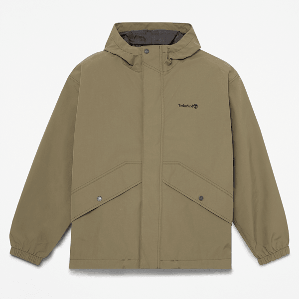 Men's Weatherline Waterproof Shell Jacket / Dark Olive
