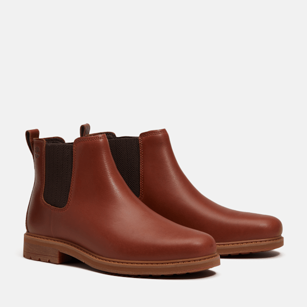Men's Stormbucks Chelsea Boot / Rust Full-Grain
