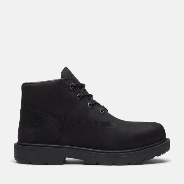 Men's Power Shift Slip-Resistant Chukka Boot / Black Full-Grain