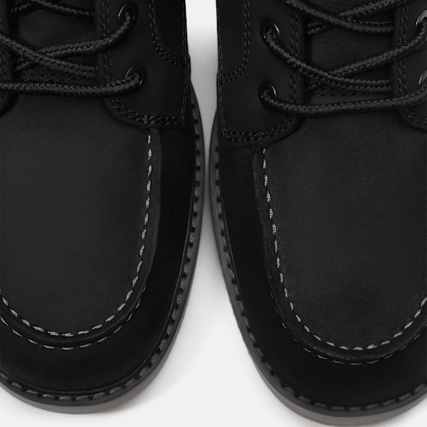 Men's Redwood Edge Moc Toe Chukka Boot / Black Nubuck
