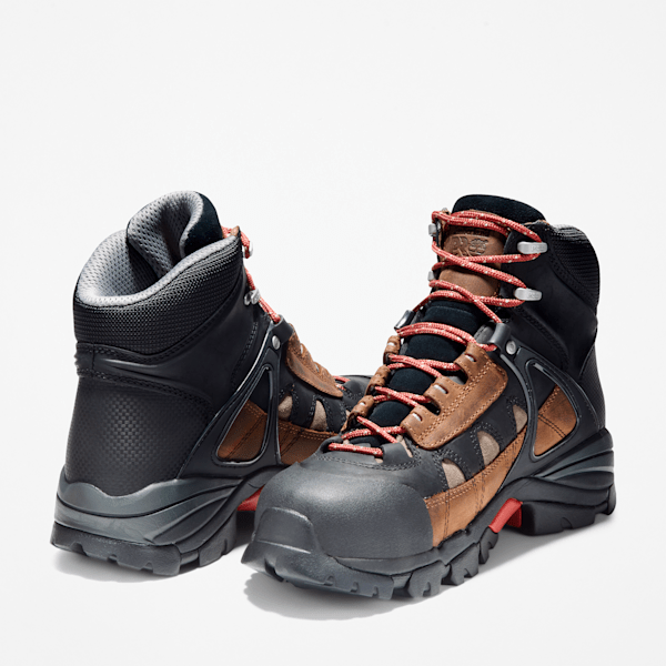 Men's Hyperion Alloy Toe Waterproof Work Boot / Brown