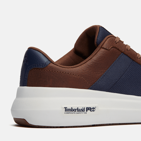 Men's Timberland PRO® Bridgeport Athletic Composite Toe Work Shoe / Brown