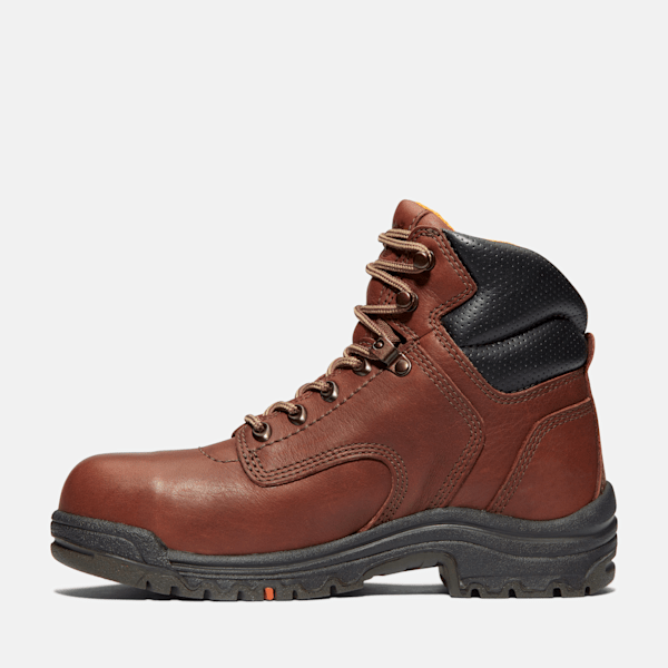 Women's TiTAN™ 6" Alloy Toe Waterproof Work Boot / Brown