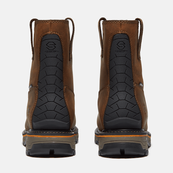 Men's True Grit Chelsea Soft Toe Waterproof Work Boot / Medium Brown Full-Grain