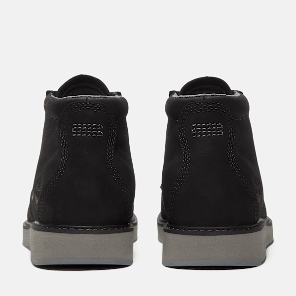 Men's Redwood Edge Moc Toe Chukka Boot / Black Nubuck