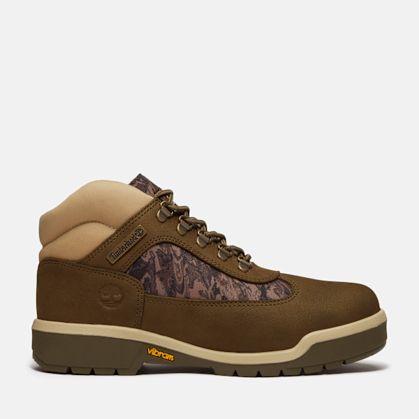 Men's Field Boot / Olive Nubuck/Camo