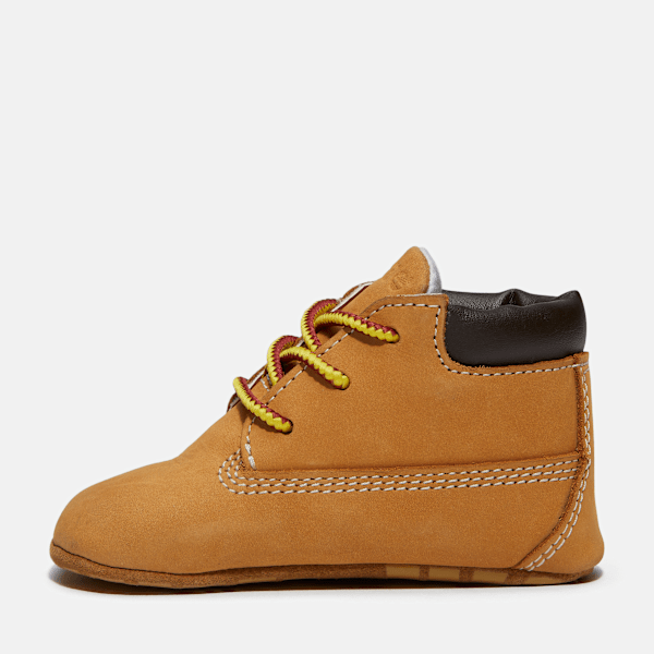 Infant Crib Bootie / Wheat Nubuck