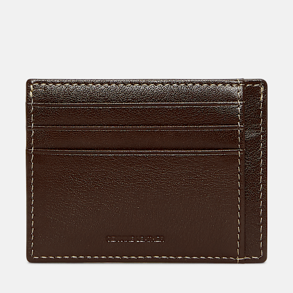 Men's Ripley Leather Card Case / Brown