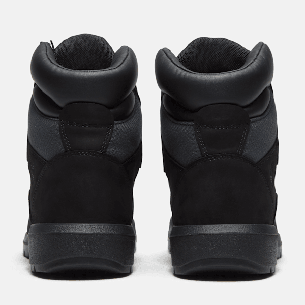 Men's Waterproof Mid Field Boot / Black Nubuck