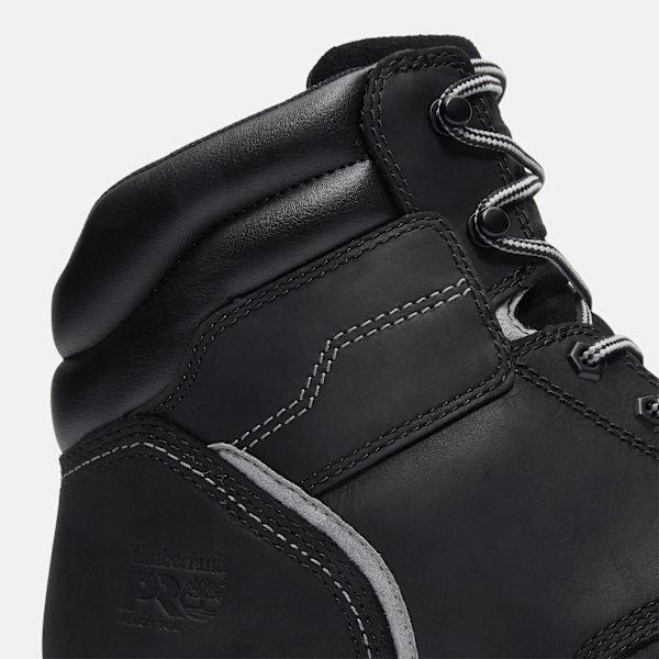 Men's TiTAN™ Tasker 6" Alloy-Toe Work Boot / Black Full-Grain