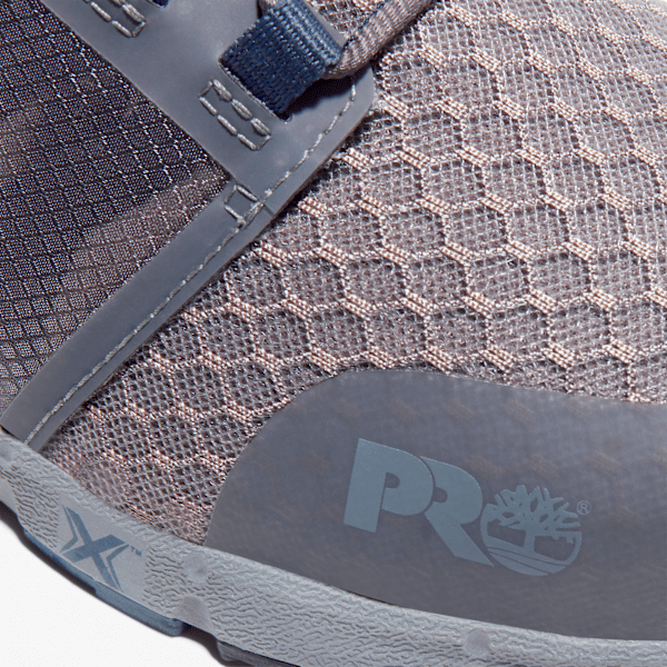 Men's Radius Composite Toe Work Sneaker / Grey/Navy