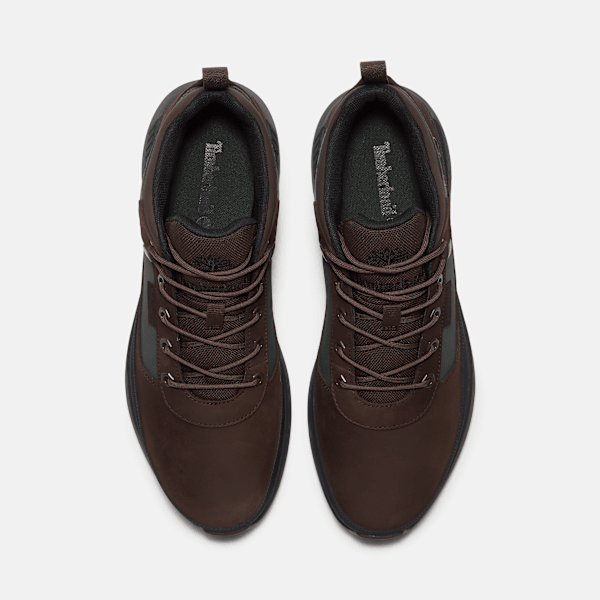Men's Field Trekker Sneaker / Dark Brown Nubuck/Dark Green