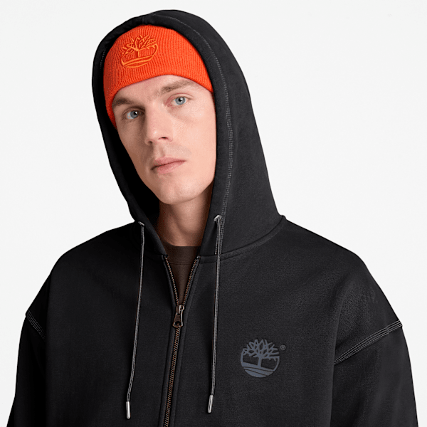 Men's Iconic Full-Zip Hoodie / Black