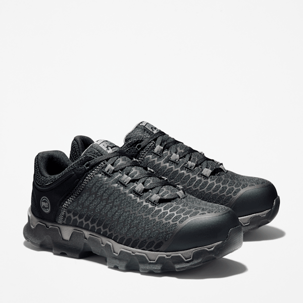 Men's Timberland PRO® Powertrain Sport Alloy Toe Work Sneaker / Black