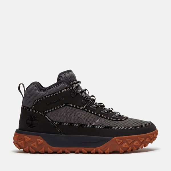 Men's GreenStride™ Motion 6 Mid Sneaker / Dark Grey Mesh