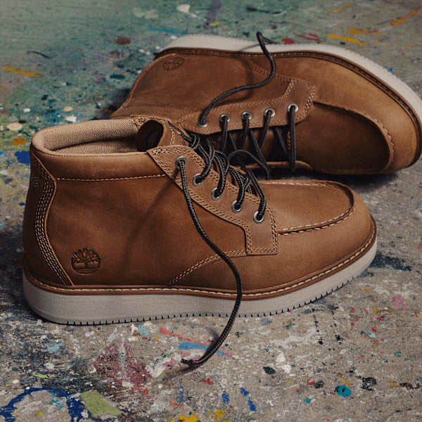 Men's Timberland® Redwood Edge Essential Chukka Boot / Brown Full-Grain