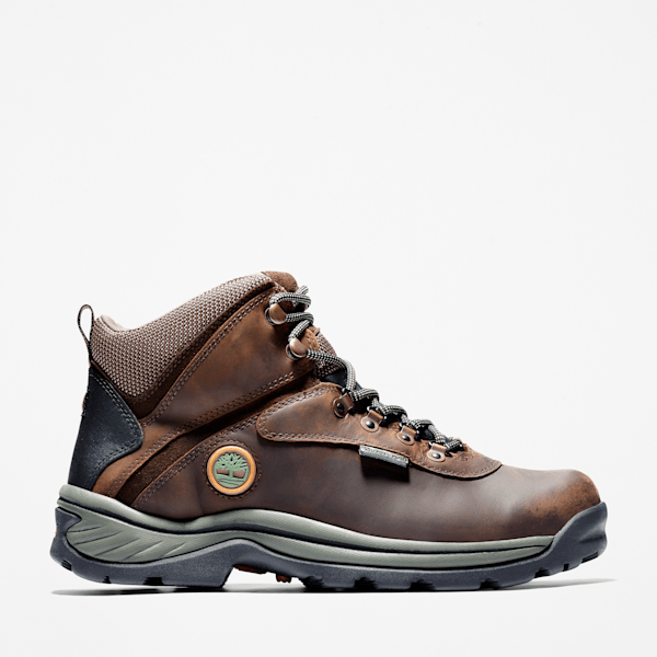 Men's White Ledge Mid Waterproof Hiking Boot / Brown