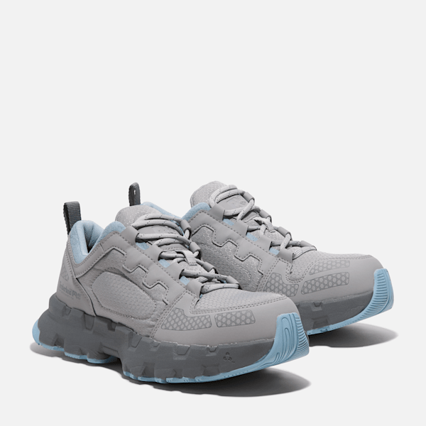 Women's Timberland PRO® Powertrain EV Composite Toe Work Sneaker / Grey/Blue