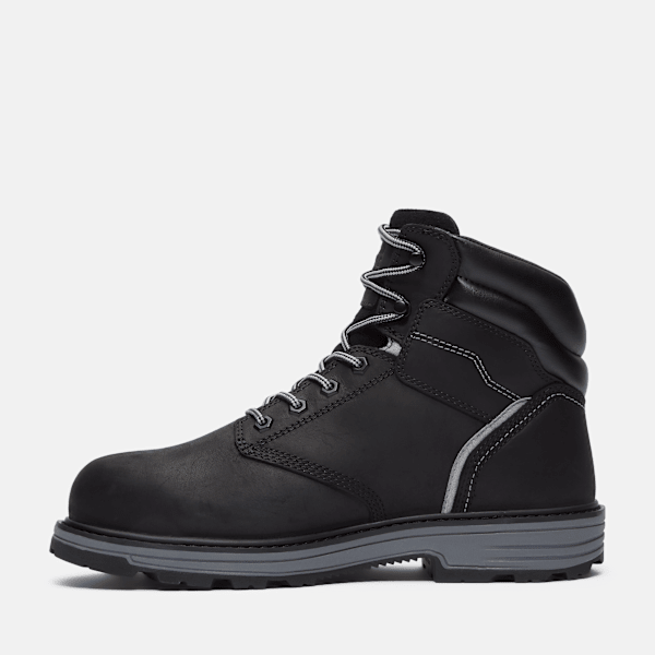 Men's TiTAN™ Tasker 6" Alloy-Toe Work Boot / Black Full-Grain