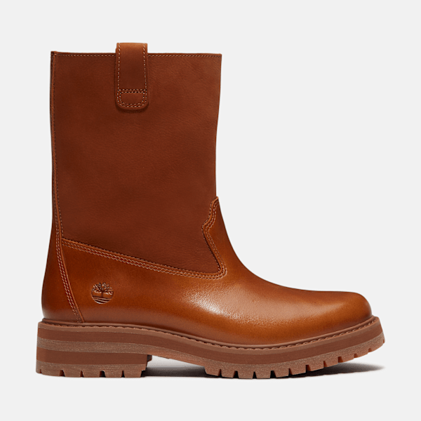 Women's Britton Drive Pull-On Boot / Medium Brown Full-Grain
