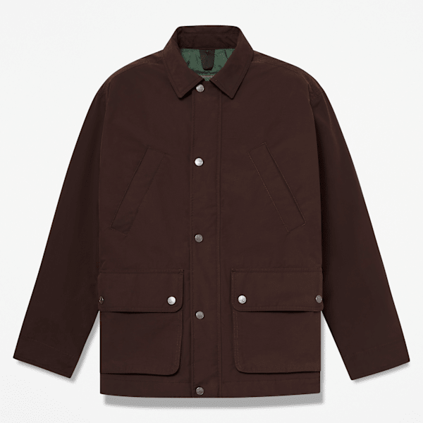 Men's Wenham Insulated Field Coat / Dark Brown