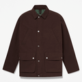 Men's Wenham Insulated Field Coat / Dark Brown