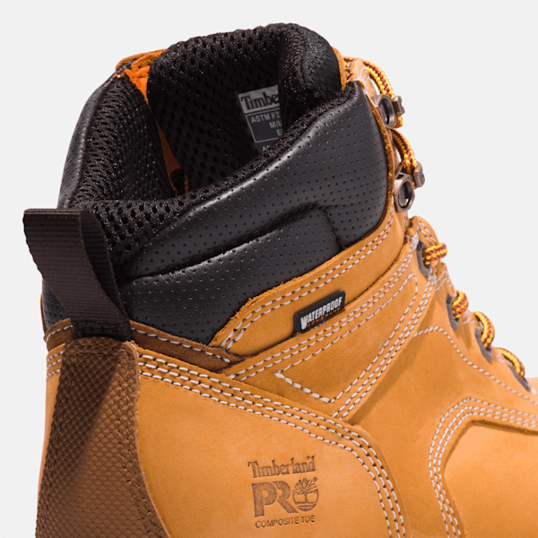 Men's Timberland PRO® TiTAN™ EV 6" Waterproof Comp-Toe Work Boot / Wheat