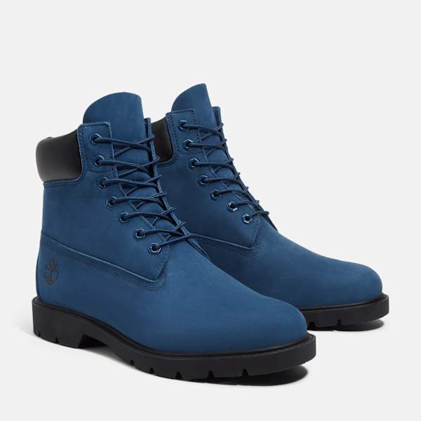 Men's Timberland® Classic 6-Inch Waterproof Boot / Dark Blue Nubuck