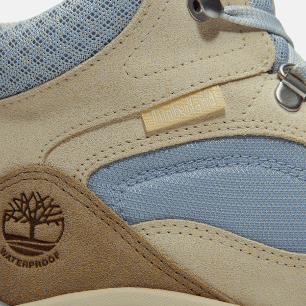 Women's Mt. Maddsen Peak Mid Waterproof Hiking Boot / Light Beige Suede