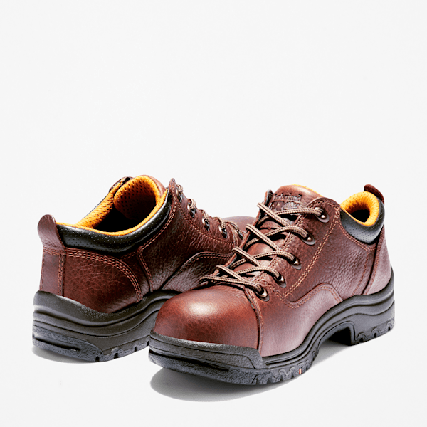 Women's TiTAN™ Casual Alloy Toe Work Shoe / Brown