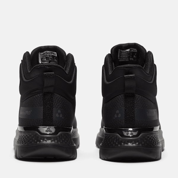 Men's Intercept Mid CSA Steel Toe Work Sneaker / Black Ripstop Nylon