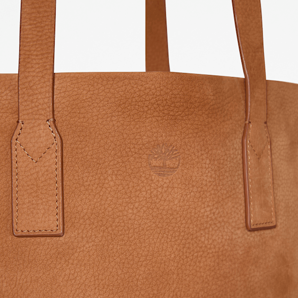 Women's Soft Leather Tote Bag / Tan Leather