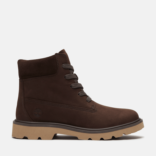 Women's Rowan Way 6-Inch Boot / Dark Brown Nubuck